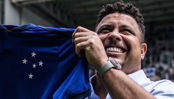 Ronaldo consegue evitar penhoras e bloqueios no Cruzeiro
 (Gustavo Aleixo/Cruzeiro - 28.01.2023)